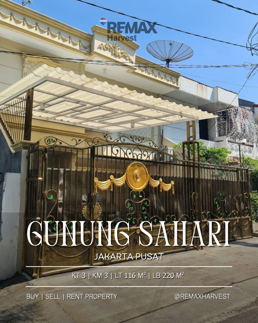 Rumah Gunung Sahari Jakarta Pusat