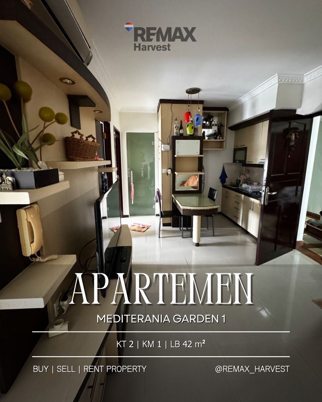 Apartemen Mediterania Garden 1